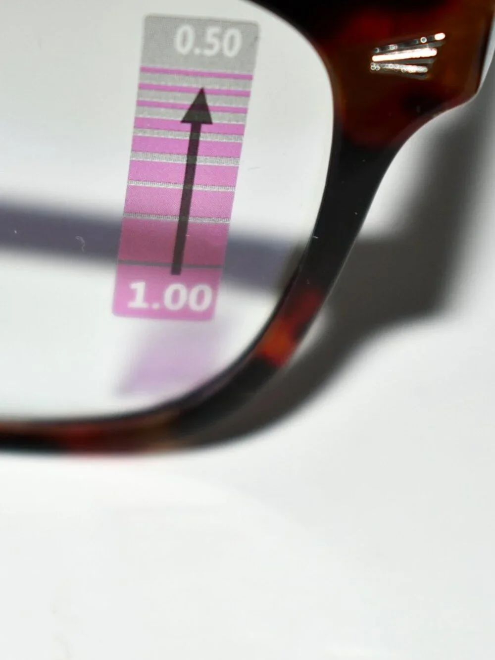 Progressive Multifocal Reading Glasses 2 Pack +1.00 Tortoise Readers New Condit